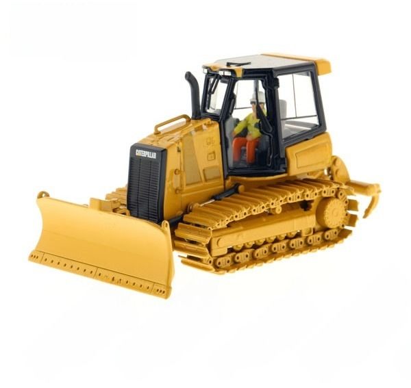 DM Thiết bị hạng nặng D5K2 LGP Xe ủi đất bánh xích hợp kim Mô hình xe 1/50 85281C