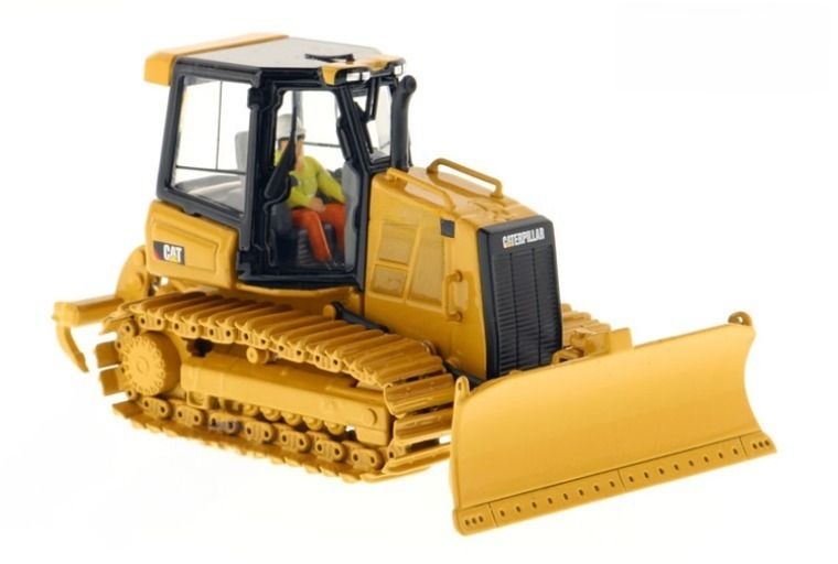 DM Thiết bị hạng nặng D5K2 LGP Xe ủi đất bánh xích hợp kim Mô hình xe 1/50 85281C
