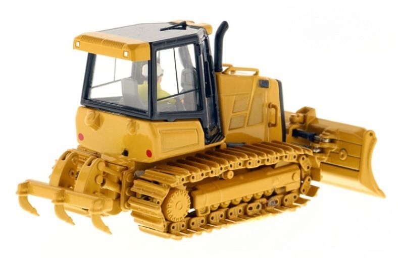 DM Thiết bị hạng nặng D5K2 LGP Xe ủi đất bánh xích hợp kim Mô hình xe 1/50 85281C