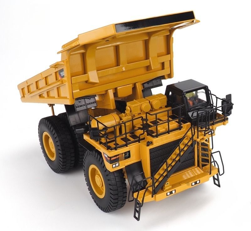 DM Đơn vị mới 1/50 quy mô xe tải vận chuyển mỏ hạng nặng xe tải đổ rác hợp kim mẫu 85216C