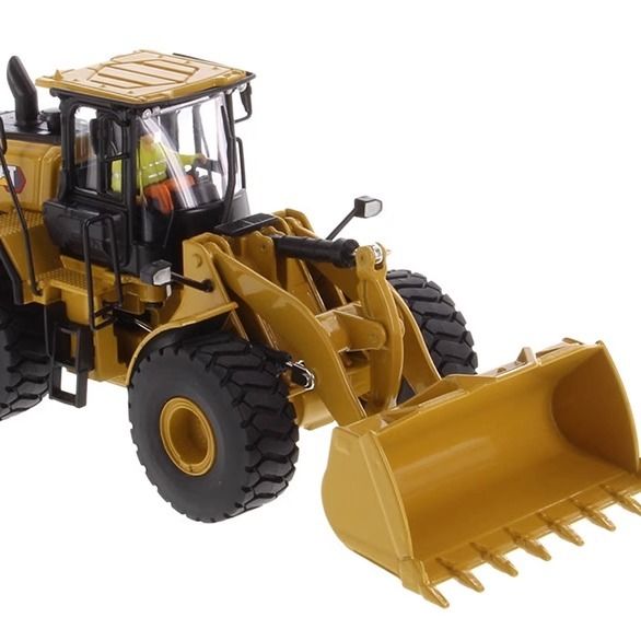 DM Mới Xe Tải Lốp 1/50 Bằng Hợp Kim Đúc Khuôn Mẫu Xe Xúc Lật 85686 Xe Công Trình