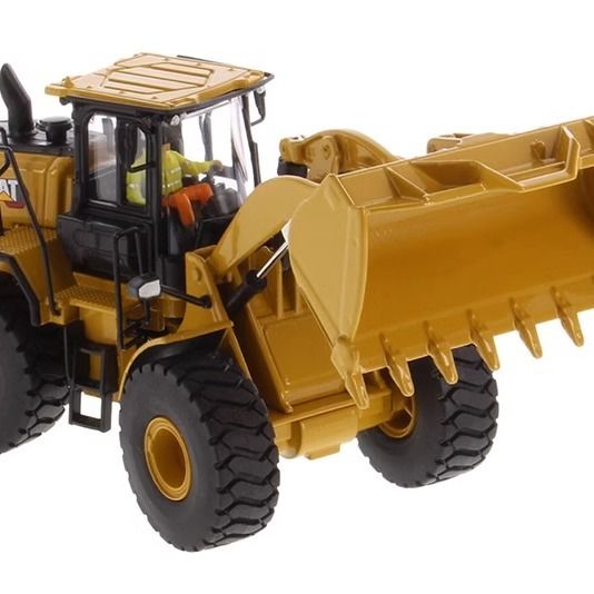 DM Mới Xe Tải Lốp 1/50 Bằng Hợp Kim Đúc Khuôn Mẫu Xe Xúc Lật 85686 Xe Công Trình