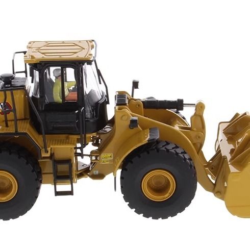 Mô hình xe xúc lật bánh lốp hợp kim thiết bị hạng nặng tỷ lệ 1/50 DM 85683 cho nhà sưu tập