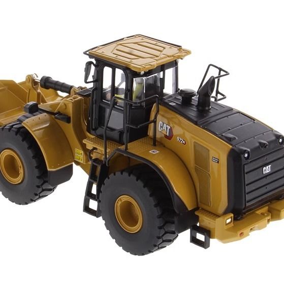 Mô hình xe xúc lật bánh lốp hợp kim thiết bị hạng nặng tỷ lệ 1/50 DM 85683 cho nhà sưu tập