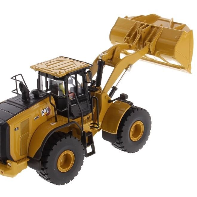 Mô hình xe xúc lật bánh lốp hợp kim thiết bị hạng nặng tỷ lệ 1/50 DM 85683 cho nhà sưu tập