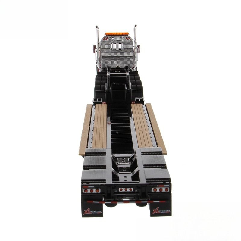 Kenworth T880S Xe kéo tự động Kenworth Mỹ 1/50 Mô hình vận chuyển DM71061 với Booster