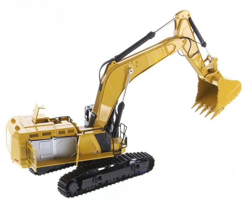 Máy xúc mới Diecast Masters tỷ lệ 1/50, mô hình máy đào hợp kim kỹ thuật DM 85959