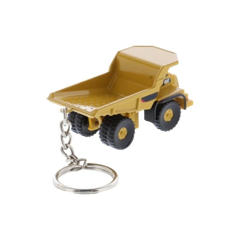 DM Heavy Duty Hauler Key Ring Thiết kế xe hợp kim Mô hình 85985 Miniature Dump Truck Keychain