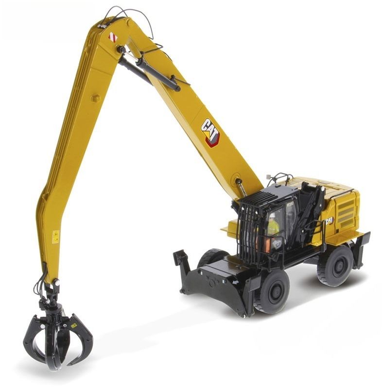 DM MH3040 Máy xử lý vật liệu hợp kim Excavator Thiết kế xe mô hình 1/50 Diecast 85958