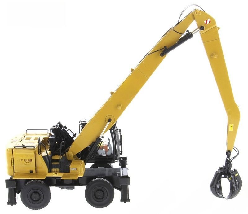 DM MH3040 Máy xử lý vật liệu hợp kim Excavator Thiết kế xe mô hình 1/50 Diecast 85958