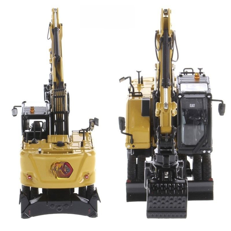 1/50 Scale Diecast Masters M318 Thợ đào bánh xe DM Xây dựng hợp kim Digger Model 85956
