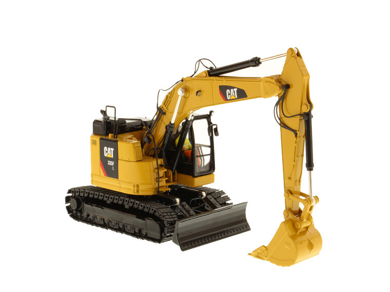 Diecast Masters Máy xúc thủy lực bánh xích 335F Tỉ lệ 1:50 Mô hình xe kỹ thuật 85925