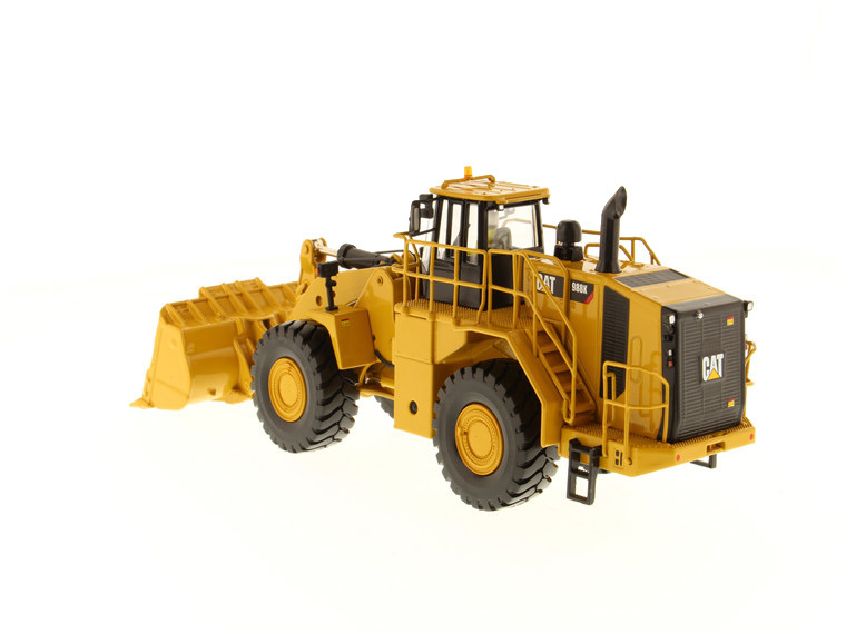 Mô hình kỹ thuật đúc khuôn CAT 988K Wheel Loader tỷ lệ 1:50 của Diecast Masters 85901 Đồ chơi