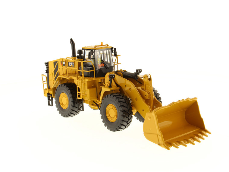 Mô hình kỹ thuật đúc khuôn CAT 988K Wheel Loader tỷ lệ 1:50 của Diecast Masters 85901 Đồ chơi