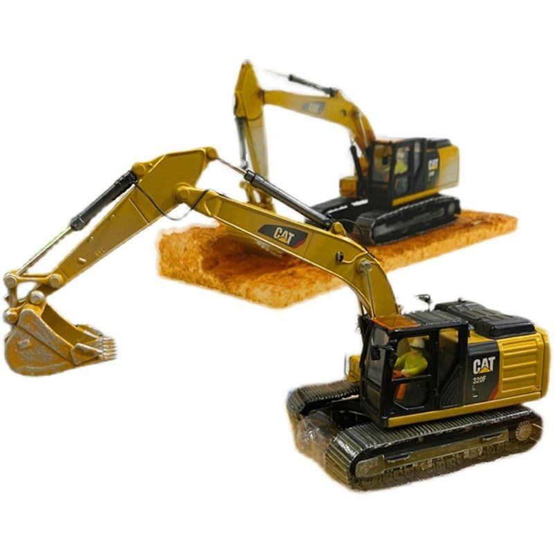 Diecast Masters DM 85701 Caterpillar 320F Máy đào thủy lực 1:50 Mô hình kỹ thuật Diecast