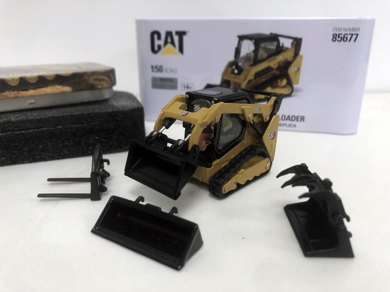 DM 259D3 Tracked Skid Steer Loader hợp kim Mô hình 1:50 Scale 85677 Standard Version