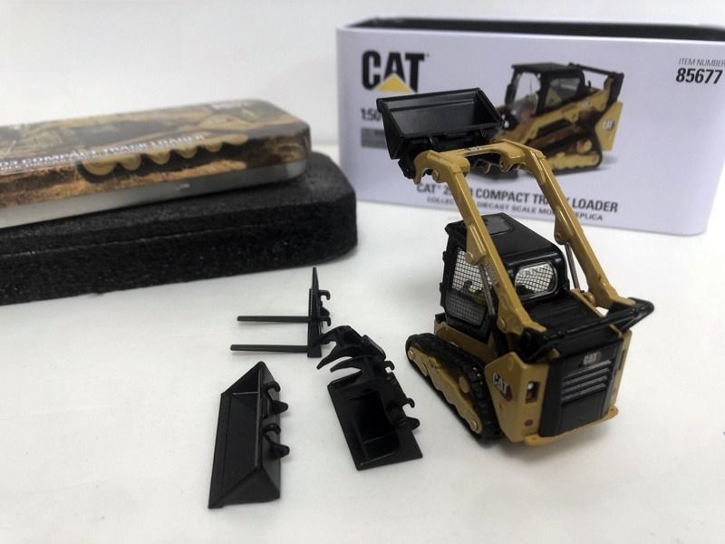 DM 259D3 Tracked Skid Steer Loader hợp kim Mô hình 1:50 Scale 85677 Standard Version