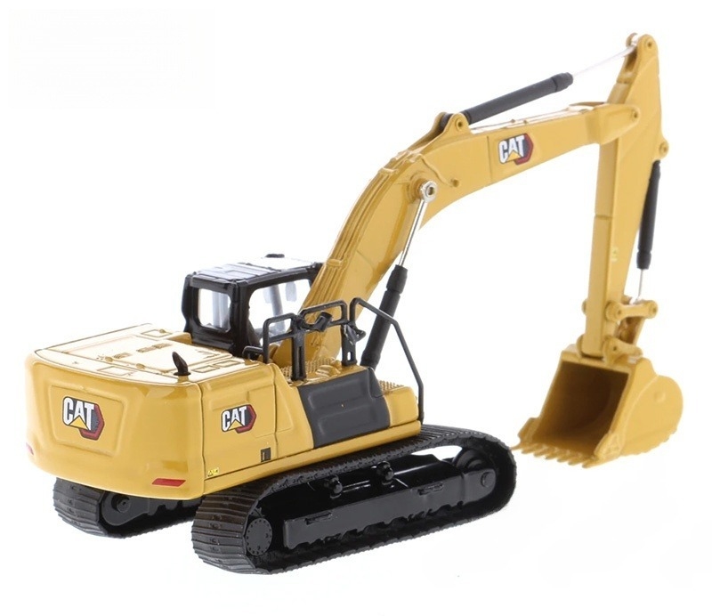 Máy đào thông minh Diecast Masters CAT 336 1:87 Chiếc xe kỹ thuật quy mô 85658