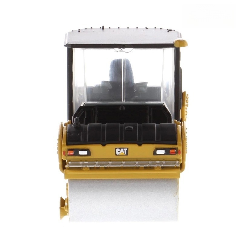 1:64 DM CB-13 Vibratory Roller Diecast Model 85631 Đồ chơi xe tải kỹ thuật thu nhỏ