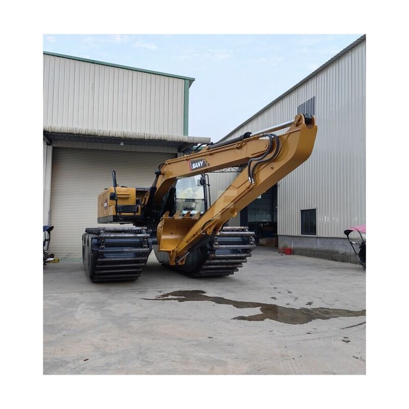 Nhà sản xuất khung gầm phao nổi cho máy đào lội nước tùy chỉnh cho máy đào đầm lầy Sany SY135C