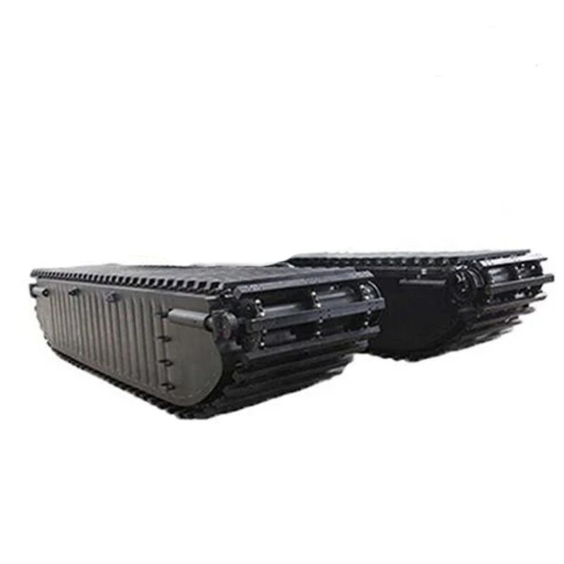 Ước tính 40 tấn thợ đào lưỡng cư đầm lầy Buggy ẩm ướt thợ đào với tàu ngầm nổi Pontoon