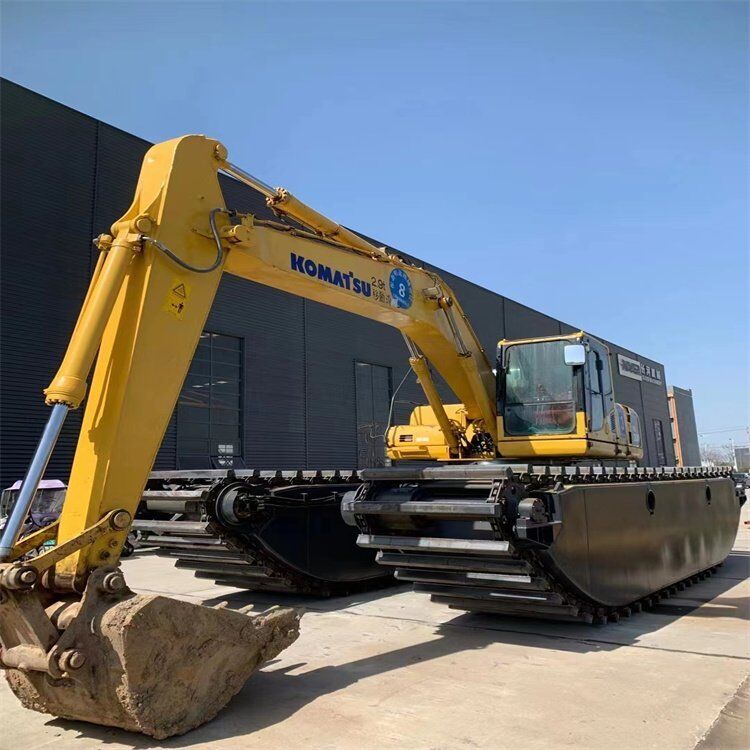 Máy đào có thể tùy biến Pontoon Undercarriage Water Float Swamp Float cho hoạt động ổn định Nhà cung cấp bảo trì dễ dàng