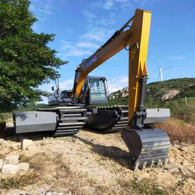 Máy đào có thể tùy biến Pontoon Undercarriage Water Float Swamp Float cho hoạt động ổn định Nhà cung cấp bảo trì dễ dàng