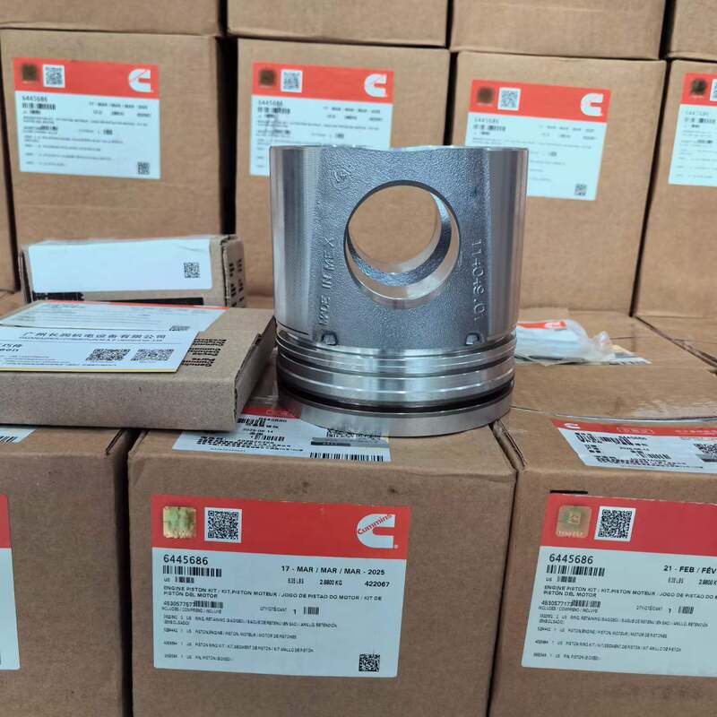 Các bộ phận động cơ máy đào QSC8.3 Các thành phần piston
Số bộ phận 6445686 6CT 3943367 3800320 Piston Kit